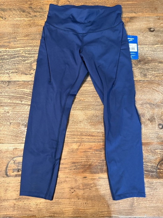 Brooks Pants - Brooks Women Spark Capri Athletic Leggings
